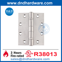 UL Fire Rated 3 часа SUS304 Дверной шарнир для жилого здания-DDSSS005-FR-5X4X3