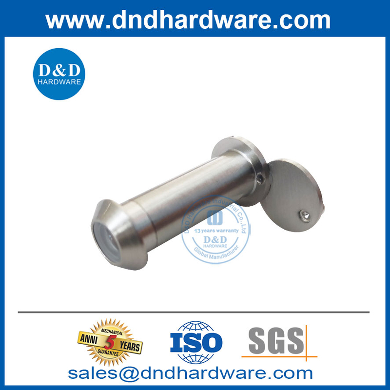 Security Satin Nickel Wooden Door Viewer Peep Hole By Zinc Alloy-DDV001