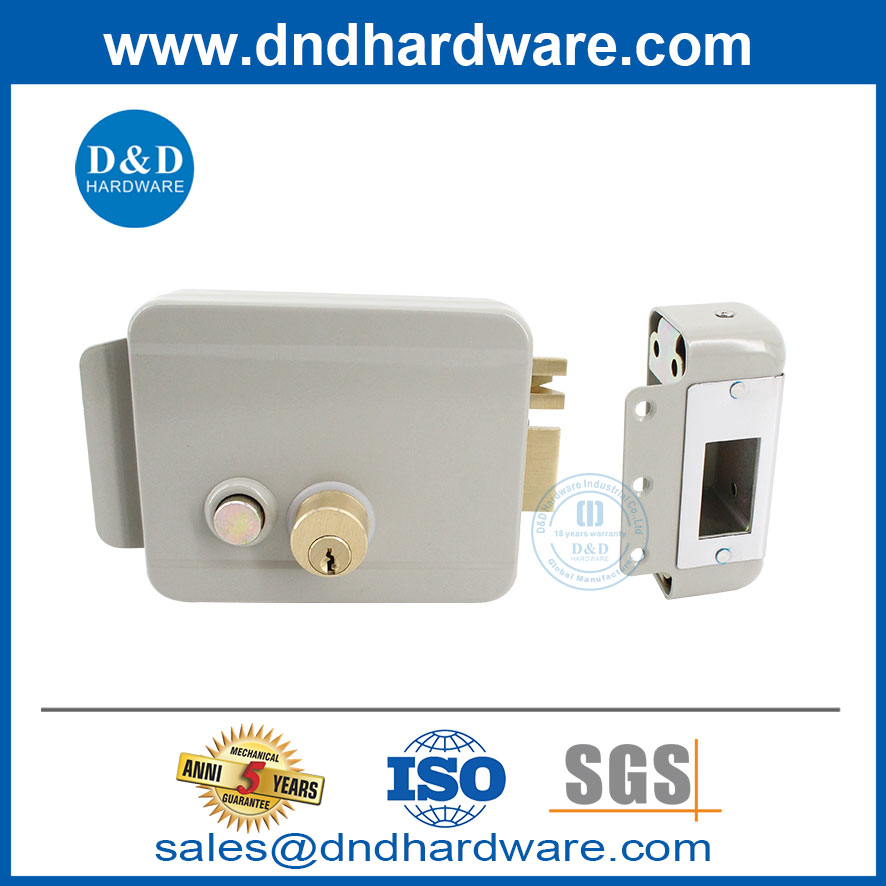 Smart Secute Security Lock Adware 12V Electric Rim Lock Producturers-DDRL044