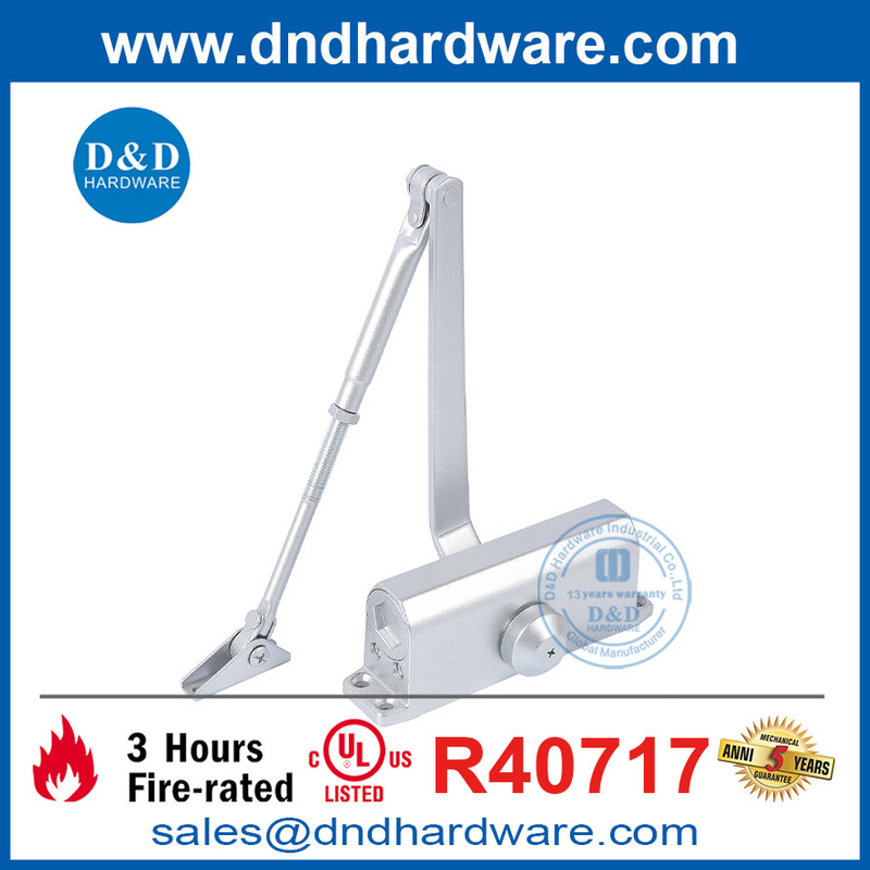 Casting Aluminum Security Securite UL Сертифицированная внешняя дверь пожарной дверь ближе DDDC012