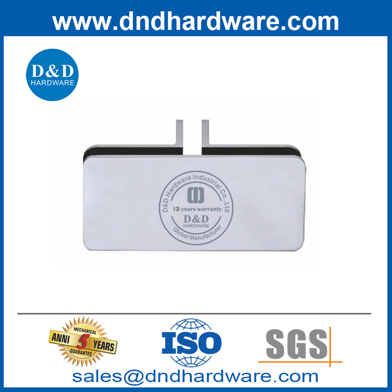 SS304 Стеклянная панель настенные аппаратные кронштейны Clamp-DDGH007