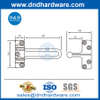 Цинк сплав Matt Black Door Door Guard Accessories DDDG008