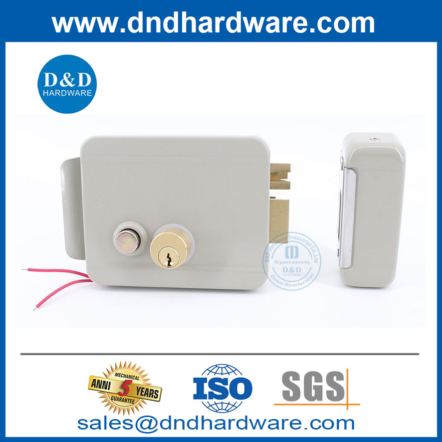 Smart Secute Security Lock Adware 12V Electric Rim Lock Producturers-DDRL044