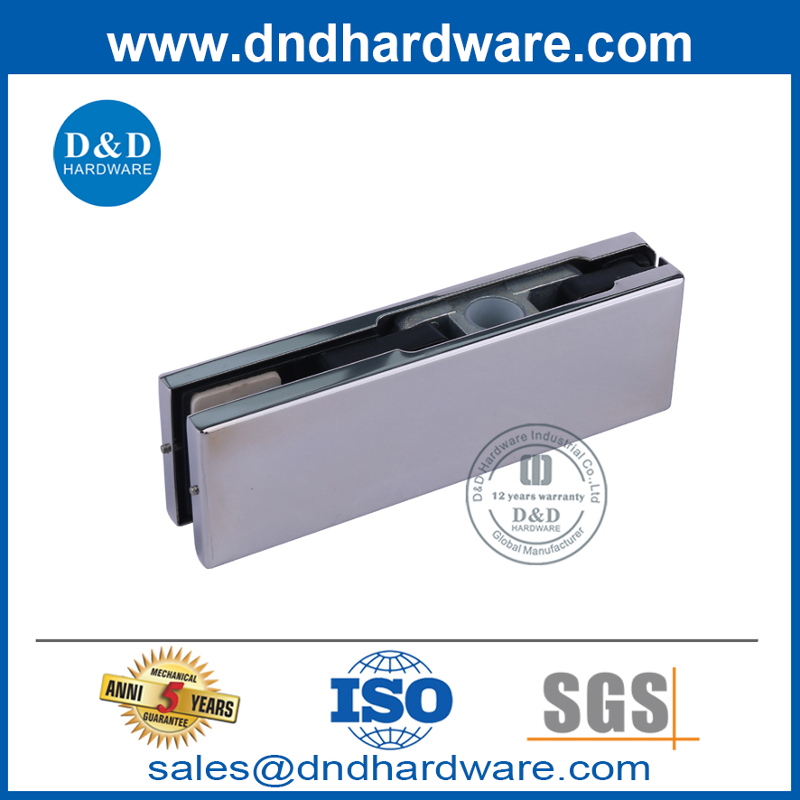 Крышка из нержавеющей стали Top Patch Fitting для Office Glass Door-DDPT003