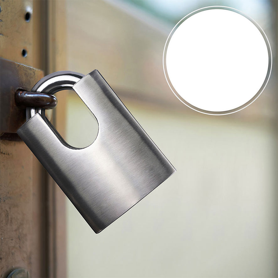 Master Key Padlock из нержавеющей стали.