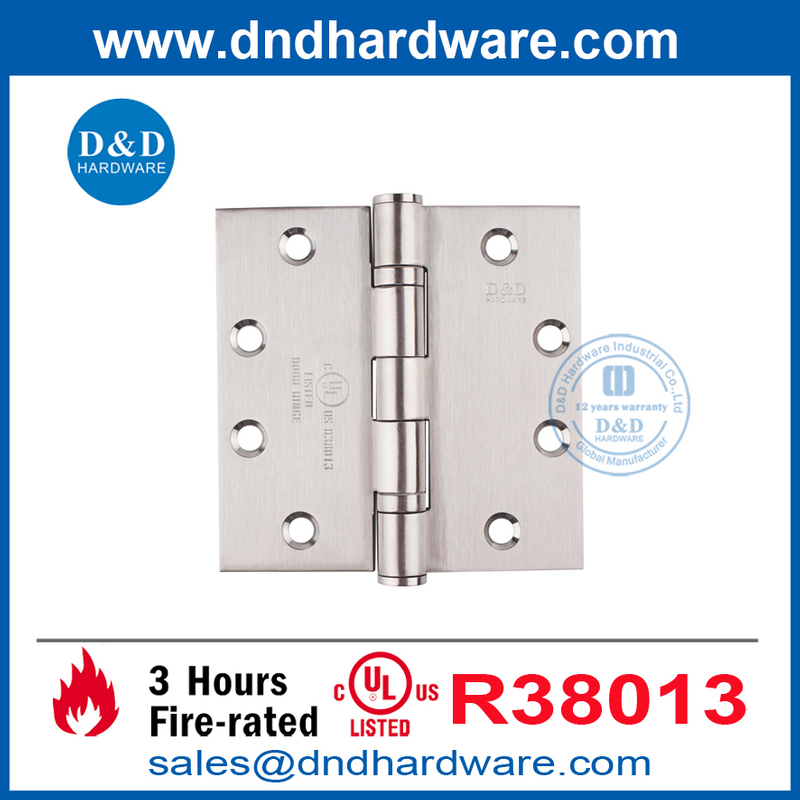 UL Перечисленная шарнир из нержавеющей стали для American Market-DDSSS002-FR-4.5x4,5x3,4