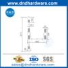 Вертикальный стержень 2 точка защелки Steel International Cross Bar Rim Exit Exit Device DDPD035