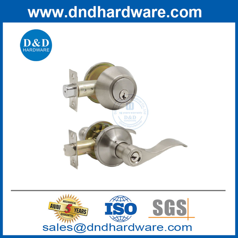 Ключевой входной блокировку с помощью одноцилиндровых Deadbolt Combo Packs Lockset-Ddlk026