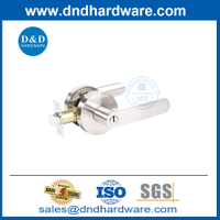 Тяжелые дверные слесарки типы цинк сплав с двумя дверными ручкой Lockset-Ddlk017