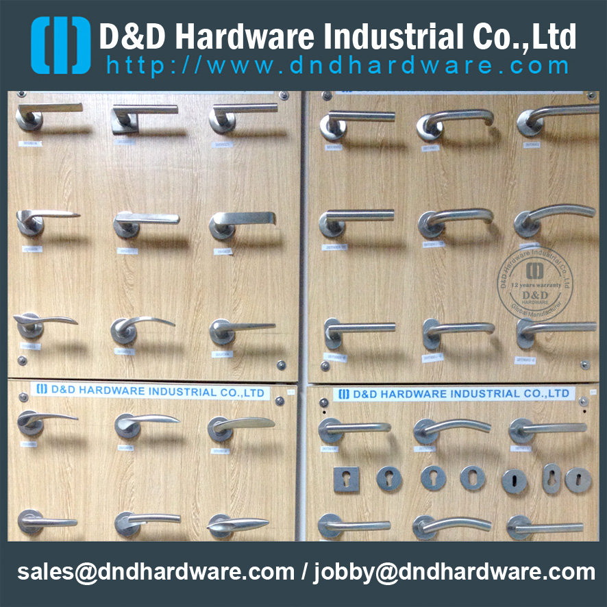 Нержавеющая сталь 304 Mitred Pull Handle для двойной стеклянной двери -DDPH046