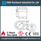 Цинковый сплав напольного индустриального дверного упора для полых металлических дверей -DDDS009