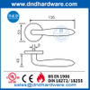 Дверная ручка с твердым рычагом из нержавеющей стали для дверей для тяжелых условий эксплуатации-DDSH024