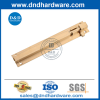 Satin Pvd Security Brass Tower Bolt Block Adware для Doors-DDB016
