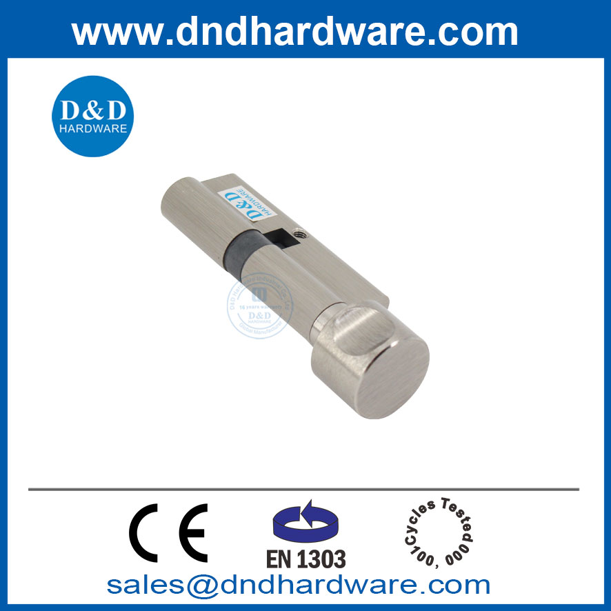 Замок Mortice Cylinder Set Euro En1303 Латунный дверной замок для ванной Cylinder-DDLC001
