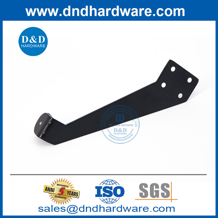 Matt Black из нержавеющей стали на дверной дверной остановке на дверных DDDS026