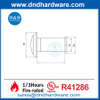 180-градусная версия UL Fire Door Safety Peephole Viewer с Cover-DDV010