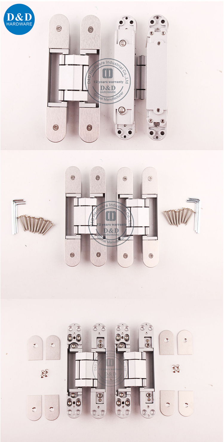 Скрытая дверь Hinges-DDCH008-G80-D & D Аппаратное обеспечение