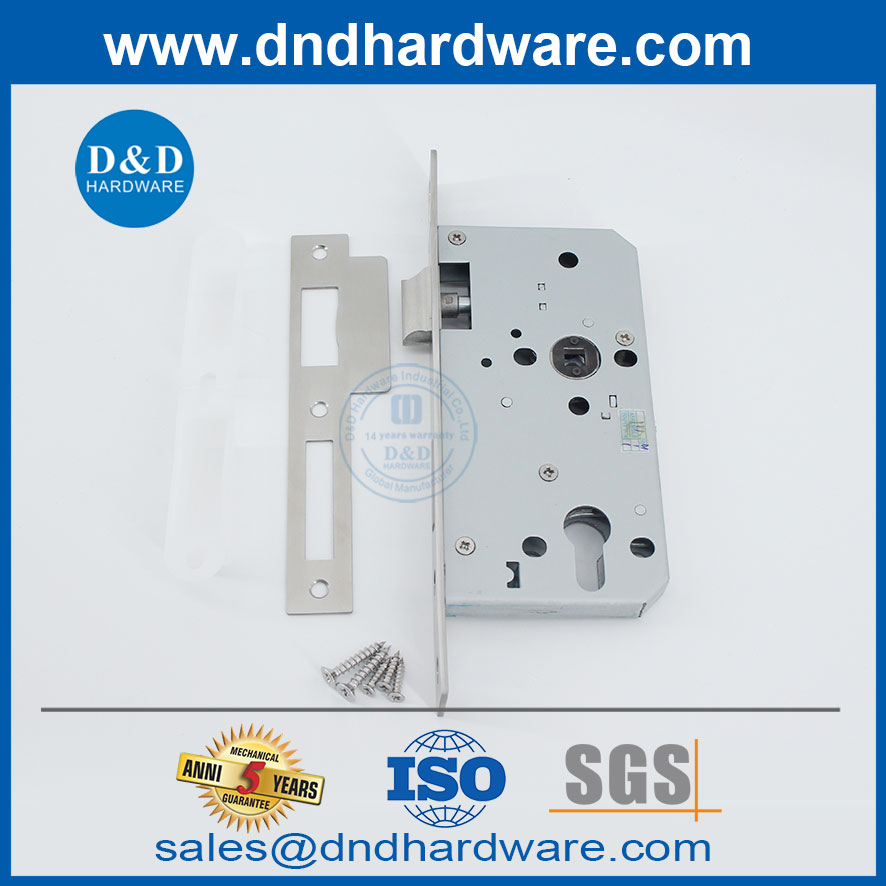 SUS304 High Security European Mortice Lock для аварийного побега дверь-DDML009-E 