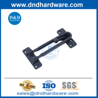 Цинк сплав Matt Black Door Door Guard Accessories DDDG008