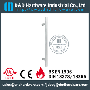 316 Grade «T» Барная ручка для окраски штрипса для внутренней душевой двери - DDPH020-B