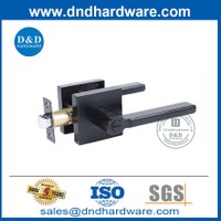 Цинк-сплав Matte Black Contemporary Door Lock Set с функцией конфиденциальности DDLK018
