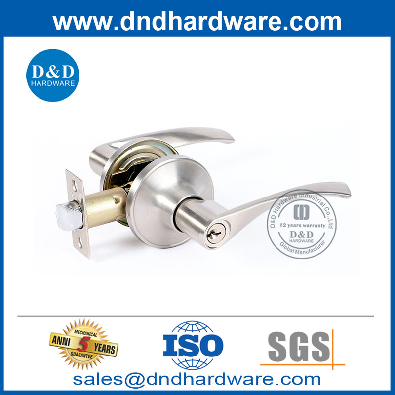 Good Price House Door Lever Renterset с ключом в цинковом сплаве-DDLK078