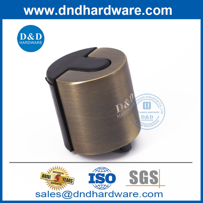 Антикварная латунная SS304 Новая дизайн резиновая дверь остановка DDDS012