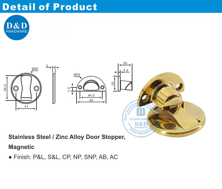 Magnetic Door Stop-DDDS036 