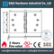 DDBH020-Твердый латунный прямоугольный шарнир платы для входа одной двери