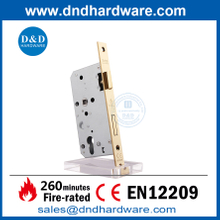 Польский латун CE Fire Gloden House Door Lock для деревянной двери-DDML009 
