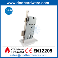 BS EN12209 Античный латун высокий качество внешнего двери Mortise Lock-DDML009 