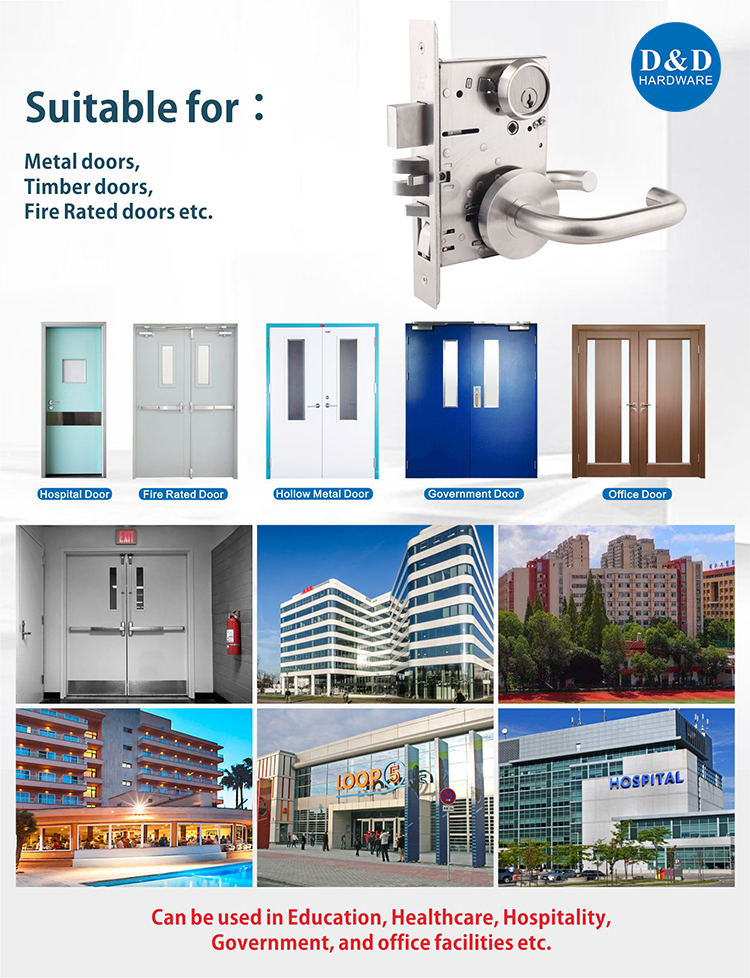 ANSI Mortice Door Lock