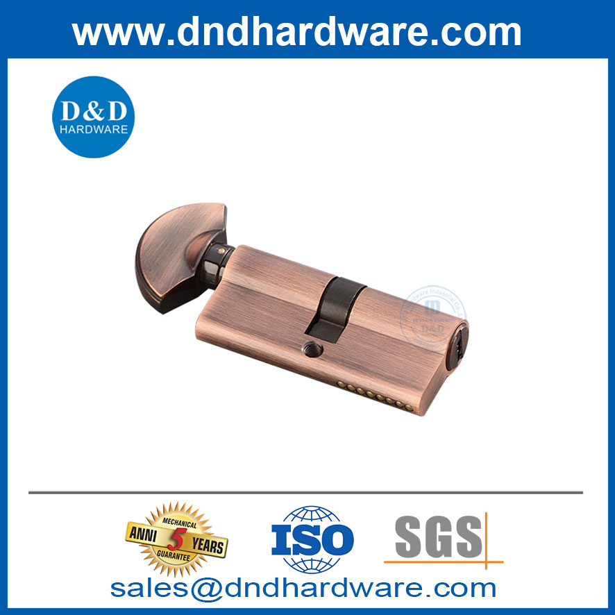Поставщик латунных цилиндров SN Door Lock Cylinder с основным цилиндром и главным ключом-DDLC005