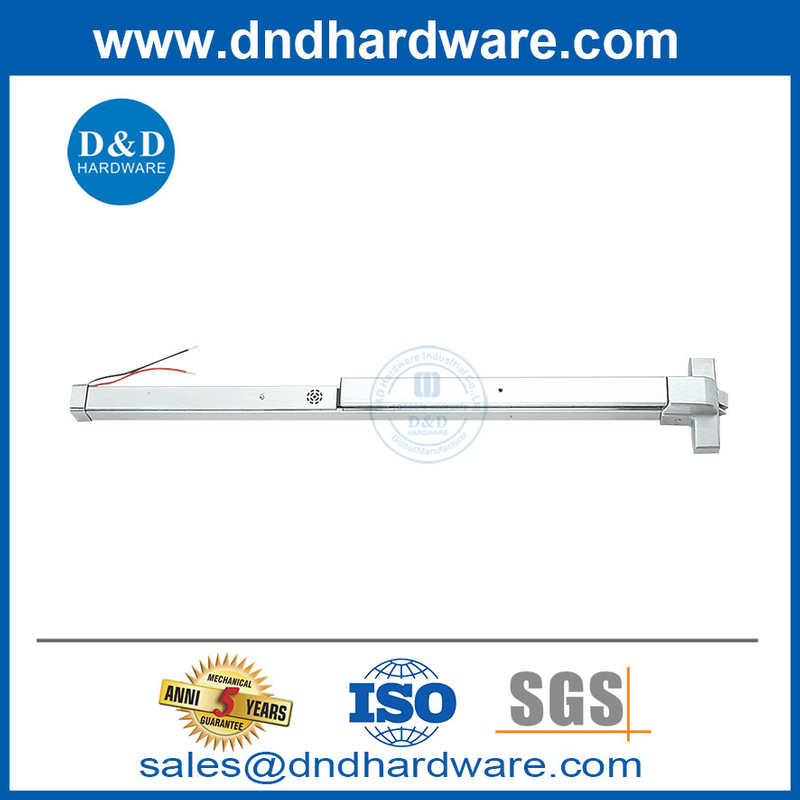 Electric Steel Commercial Door Push Bar Device с тревогой DDPD031