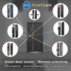Водонепроницаемый биометрический отпечаток пальцев Дверь Digitalless Commercial Smart Lock-DDEL004