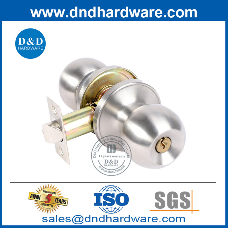 Хорошая цена серебряная дверь дверь konb stock in Zinc Alloy-Ddlk035