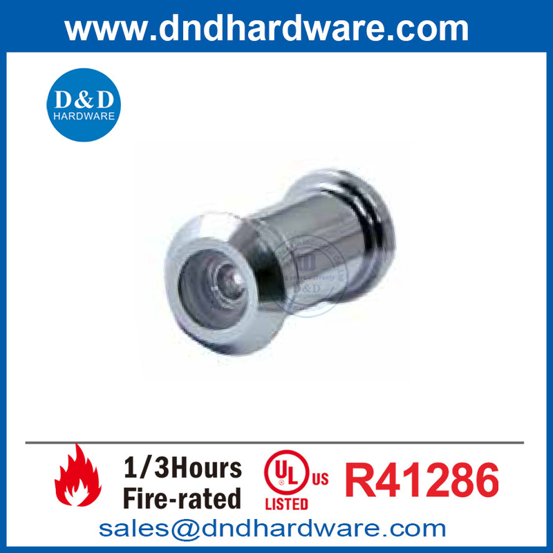 UL Перечисленный широкоугольный дверной глазок для просмотра Fire Rated Front Door-DDV008