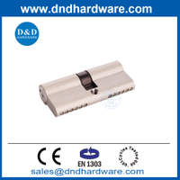 BS EN1303 Сатиновая никелевая дверная блокировка цилиндра Mortice Door Lock Lass Cylinder-DDLC003