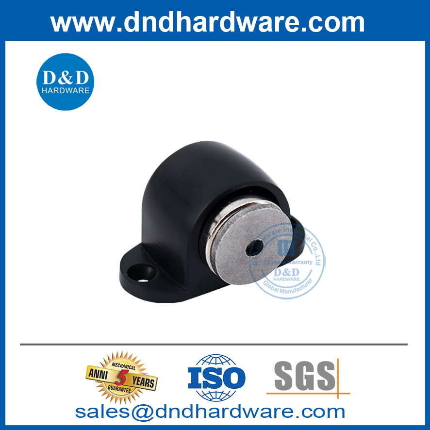 MODEN MATTE BLACK MAGNETIC DOOR STOP в цинковом сплаве-DDDS031