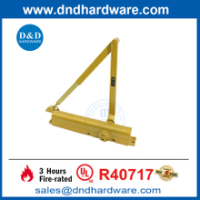 UL Fire Rated Dective Action En1-en6 Деревянная дверь Весна ближе к DDDC059DA