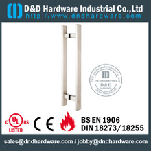 Класс 316 Pull Handle Квадратный уровень «T» Двусторонний для стеклянной двери DDPH016