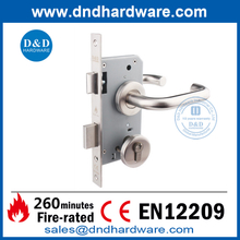 BS EN12209 SOLID SUS304 Пожарный рейтинг Sash Lock-DDML009