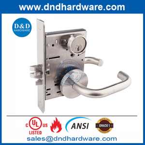 Нержавеющая сталь 304 Офисная дверная блокировка ANSI UL Latch Bolt Lock для двери-DDAL04 F04