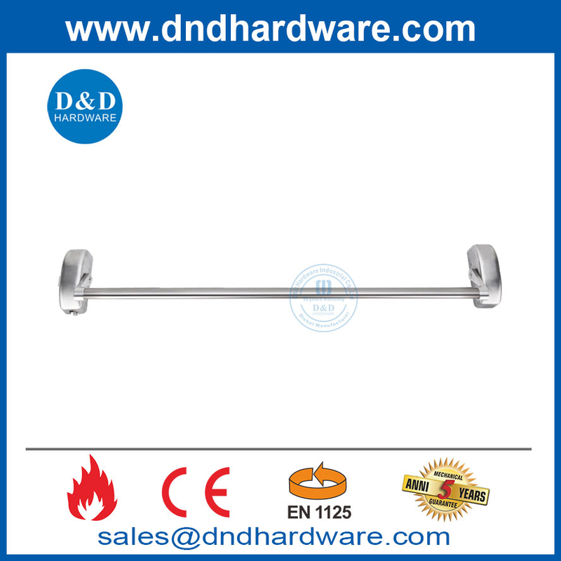 En1125 Push Cross Bar European Type One Point Lock Panic Exit Device DDPD021