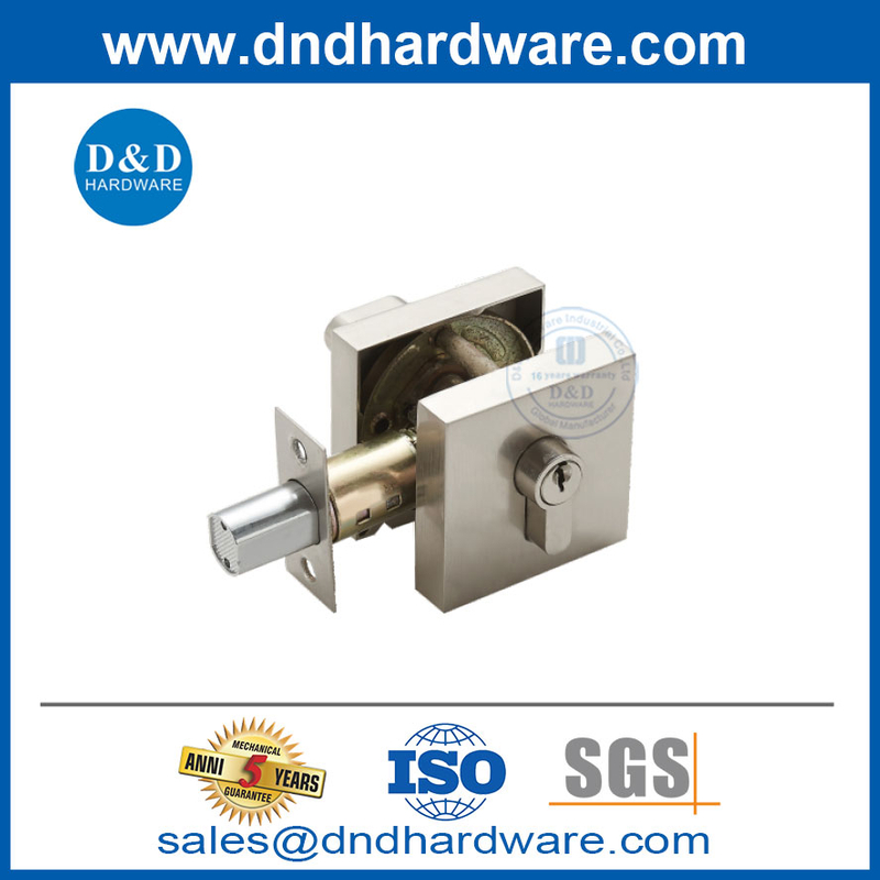 Замок входной двери с Deadbolt Цинк сплав с двумя цилиндрами deadbolt lock-ddlk021